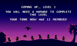 The Humans screenshot 3 for Amiga